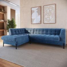 Imagem de Sofá 3 Lugares com Chaise Terminal Cod. 2883 Zênite Yescasa