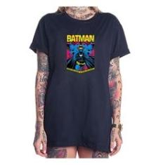 Imagem de Camiseta blusao feminina Batman capa quadrinho