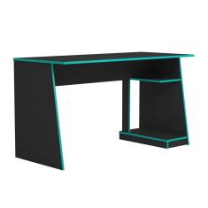 Imagem de Mesa Gamer Tank 136cm Preto-aqua