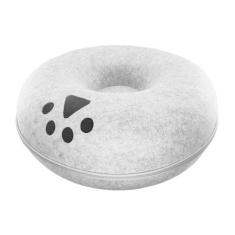 Imagem de Cama Túnel Gato Interativa Donut Pet Brinquedo Felino Casa Tamanho G