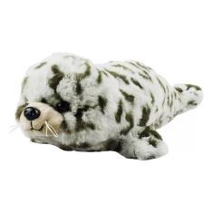Imagem de Foca Cinza Manchas Pretas 30cm - Pelúcia