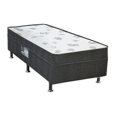 Imagem de Cama Box Conjugado Solteiro Colchao Molas Superpocket Union 88X188 Ortobom