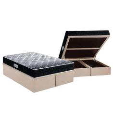 Imagem de Cama Box Baú Queen: Colchão Ortopédico Probel D33 / Ep Firmepedic Prod