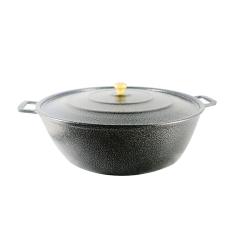 Imagem de Tacho Restaurante Alça De Alumínio Fundido Craqueado 45Cm