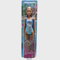Imagem de Boneca Barbie Praia Maio Azul Mattel DWJ99