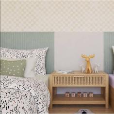 Imagem de Painel Ripado Cabeceira Quarto Cama Solteiro - Play Verde