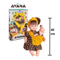 Imagem de Brincando De Mamãe Boneca Mamãe E Bebe Para Brincar - Adijomar