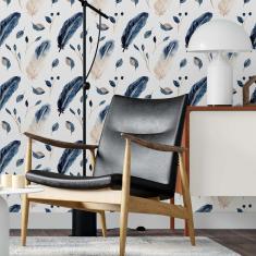 Imagem de Papel de Parede Adesivo Folha N02039 Rolo de 0,58x3,00M