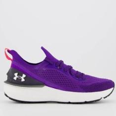 Imagem de Tênis Under Armour Charged Quicker Roxo-Unissex