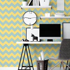 Imagem de Papel De Parede Adesivo Chevron  N06202 0,58X3,00M