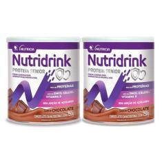 Imagem de Kit 2 Nutridrink Protein Senior Sabor Chocolate 750G