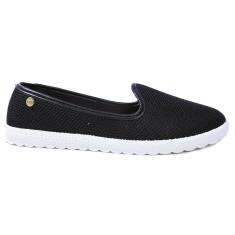 Imagem de Tênis Sapatilha Moleca Slip On Feminino Preto