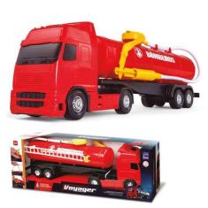 Imagem de Caminhão Bombeiro Brinquedo Lança água Voyager Grande 48cm