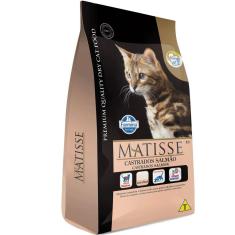 Imagem de Ração Farmina Matisse Salmão Para Gatos Adultos Castrados - 7,5 Kg