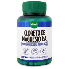 Imagem de Cloreto de Magnésio PA Vitalab 500Mg - 60 Cápsulas