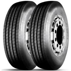Imagem de Kit 2 Pneu Aro 22.5 295/80R22.5 Advance 152/148M TL 18PR