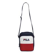 Imagem de Bolsa Fila Lateral Letter DNA Marinho Vermelha e Branca