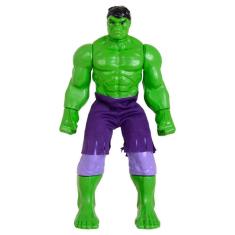 Imagem de Boneco Super Hulk Herói De 29cm Articulado Power Force