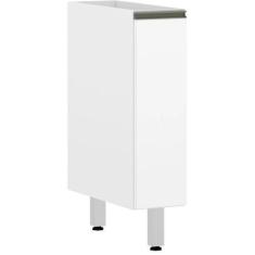 Imagem de Balcão Cozinha 20 cm Sem Tampo 1 Porta Branco Polar  PÉROLA  Luciane M