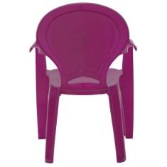 Imagem de Cadeira Infantil Tramontina Tique Taque Polipropileno Rosa