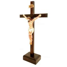 Imagem de Crucifixo De Mesa 33 Cm Com Cristo Chagado