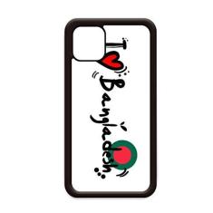 Imagem de I Love Bangladesh Word Flag Love Heart Illustration para Apple iPhone 11 Pro Max Capa para celular Apple