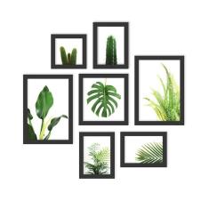 Imagem de Kit 7 Quadros Decorativos Folhas Da Natureza