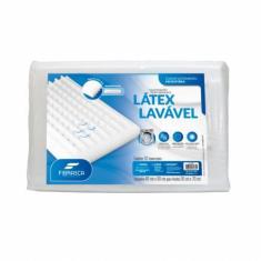 Imagem de Travesseiro Performance de Látex Lavável Plus Sintético 50x70 Dupla Fa