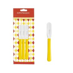 Imagem de Espatula para Manteiga e Patê Inox Cabo  3 peças