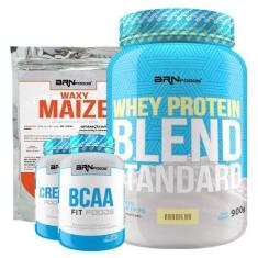 Imagem de Kit Blend Standard 900G + Bcaa 100G + Creatina 100G + Waxy Maize 800G