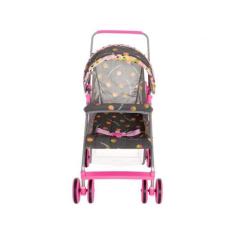 Imagem de Carrinho De Boneca Milano Estilo Elise Rosa - Brinquedos Oliveira