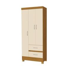 Imagem de Guarda Roupa Iris Mdp 3Pt 2Gav - Sanmarino