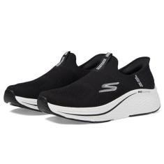Imagem de Skechers Tênis feminino Max Cushion Elite 2.0 Eternal Hands Free Slip-ins, Preto/branco, 38