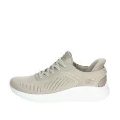 Imagem de Skechers Tênis esportivo feminino mãos livres Slip-ins-Bobs Chaos-Current Muse, Cinzento-acastan, 38