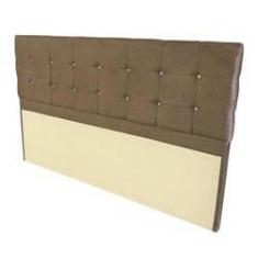 Imagem de Cabeceira Denken Paris para Cama Box King 1,95M - Marrom