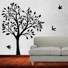 Imagem de Adesivo De Parede Árvore E Passaros