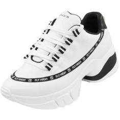 Imagem de Tênis Feminino Branco Ramarim Chunky Dad Sneaker Casual Plataforma-Feminino