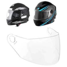 Imagem de Viseira Capacete Pro Tork New Liberty 4 / R8 + Botão Reparo - POLIVISO
