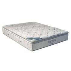 Imagem de Cama Box Baú Marrom E Colchão Freedom Molas Ensacadas King Ortobom