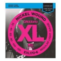 Imagem de Encordoamento D'addario Baixo EXL170-6 0.45