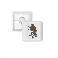 Imagem de Kit de atualização para jogos com teclado mecânico de chita com emblema nacional da Europ Animals