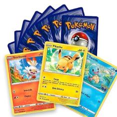 Imagem de Kit Lote de 100 Cartas Originais com 5 Brinlhantes