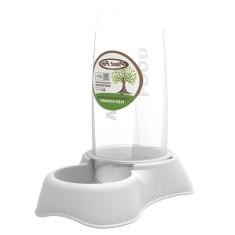 Imagem de Comedouro Bebedouro Automático Flex Gourmet 650Ml Cinza
