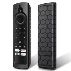 Imagem de Fintie Capa de Silicone Para Fire Tv Stick 4K Max(2ª G)/Toshiba/Insignia/Pioneer/Fire Tv 2-Series/4-Series/Omni Series Tv Remote - Capa Antiderrapante À Prova de Choque Para Alexa Voice Remote Aprimor