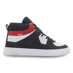 Imagem de Tênis Infantil Masculino Sesi Botinha Menino Cano Alto Pé Com Pé