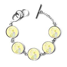 Imagem de DIYthinker Pulseira de animal de elefante com pingente de bola de bebê com desenho animado