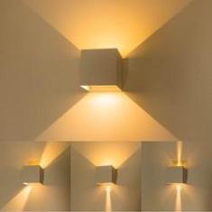 Imagem de Arandela Hub Branco Led 6w 3000k Fachos Ajustáveis St1635