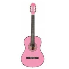 Imagem de Violão Acústico Waldman Nylon Pp-1 Pink