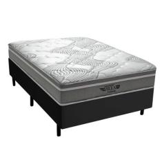 Imagem de Cama Box Viúva + Colchão D33 Ibiza Mola Superlastic 128X188x60cm Vária