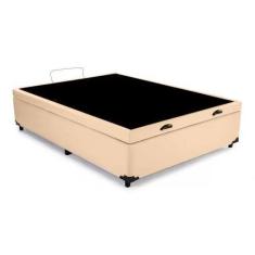 Imagem de Cama Box Baú Casal Sintético Bege - Imperium Do Sono